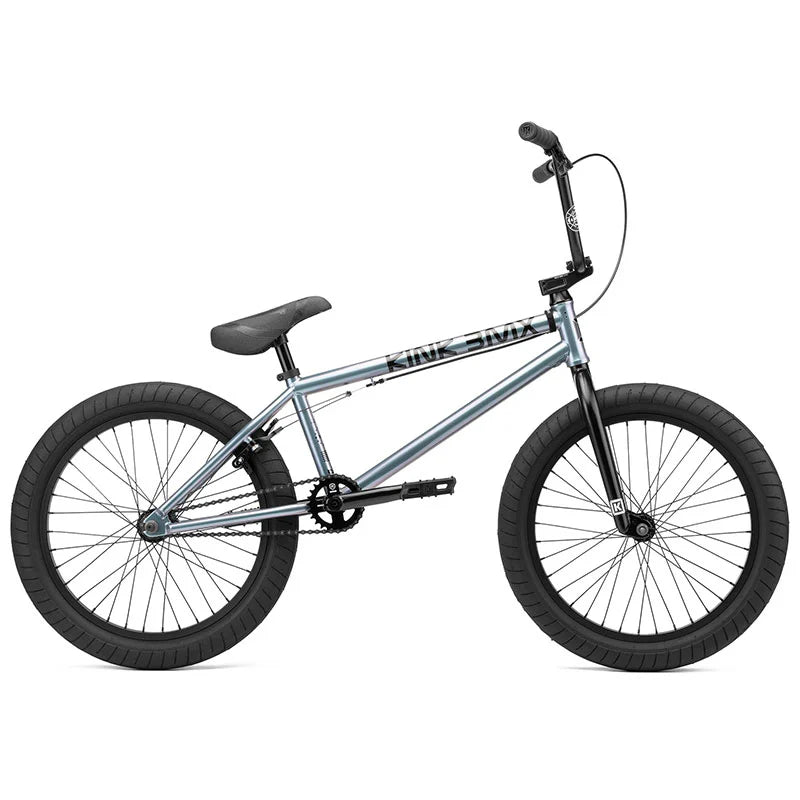 Kink Launch 20 BMX Bike Gloss Galaxy Silver The Cut BMX