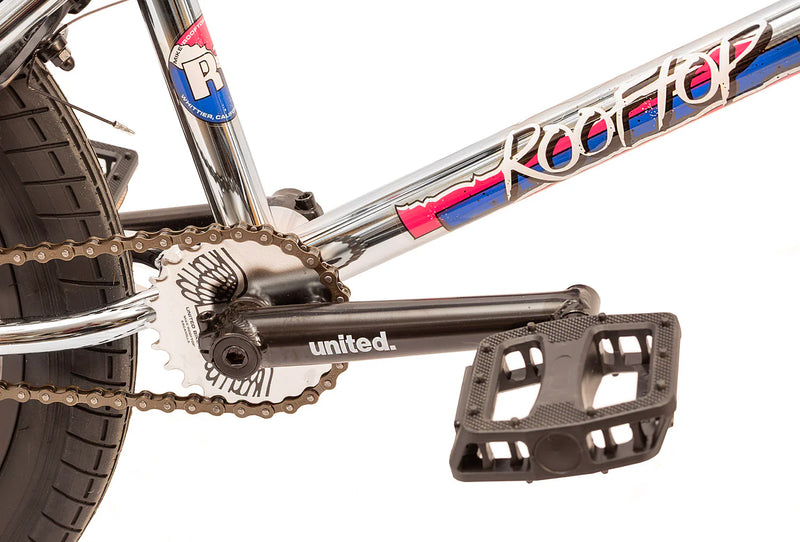 United Rooftop BMX Bike (Chrome / 20.8