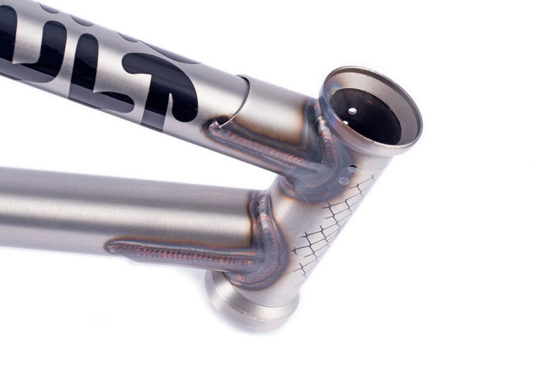 Cult Dehart Backcheck 2026 BMX Frame (Clear Coat Raw) – The Cut BMX