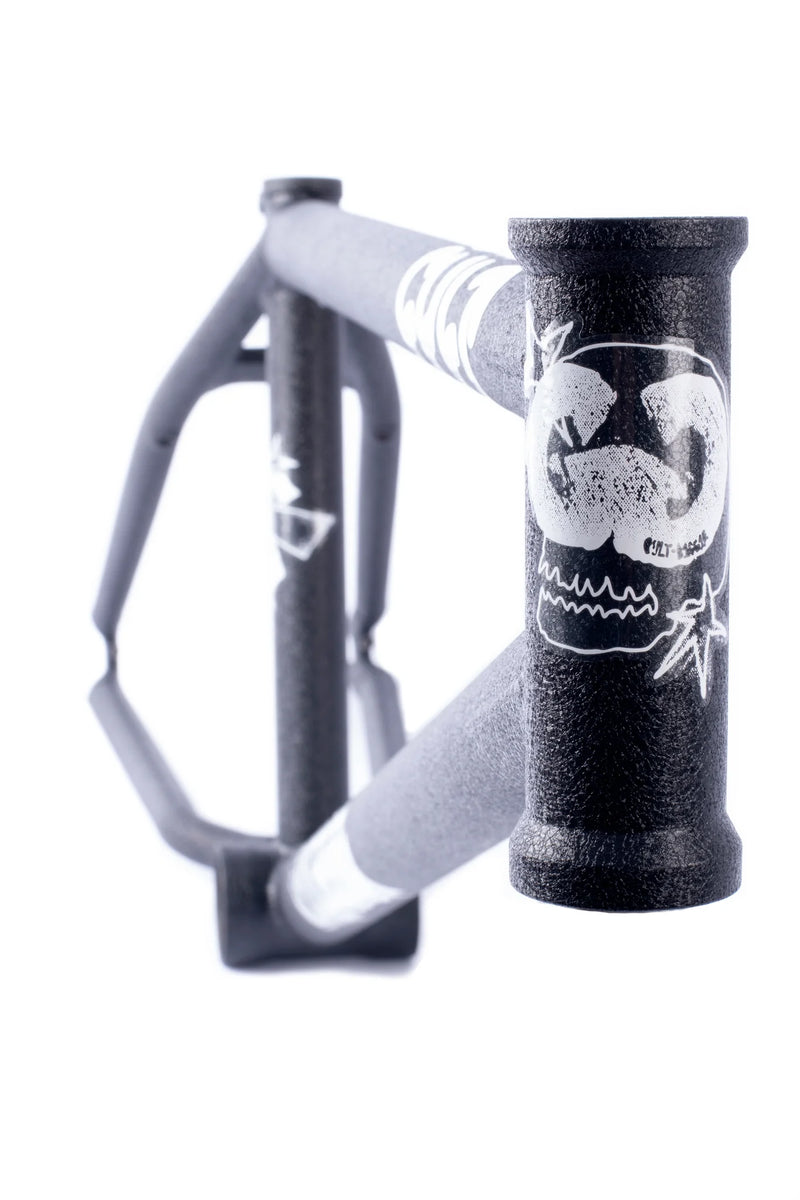 Cult Biggie BMX Frame (Hammertone black / Jaume Sintes Colorway