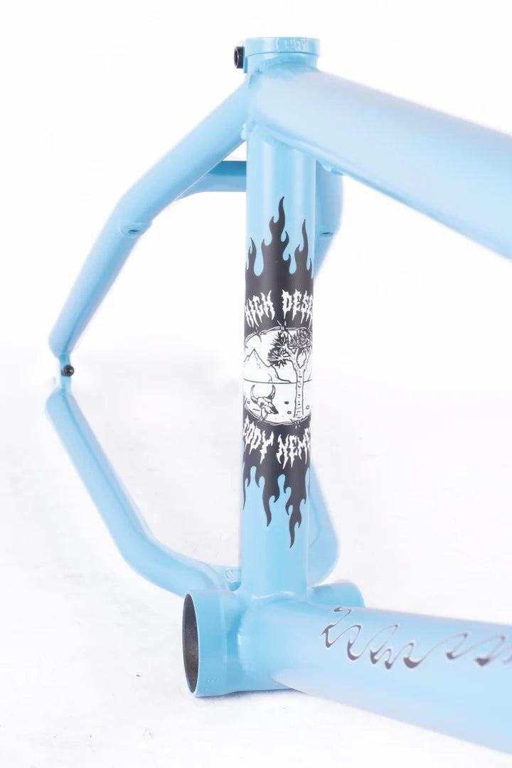 Cult Shorty BMX Frame (High Desert Colorway / Baby Blue) – The Cut BMX Cult Shorty BMX Frame (High Desert Colorway / Baby Blue) – The Cut BMX
