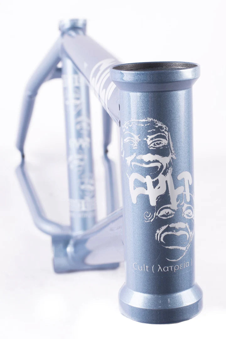 Cult Shorty BMX Frame (George ntavoutian Colorway / Sierra Blue Cult Shorty BMX Frame (George ntavoutian Colorway / Sierra Blue