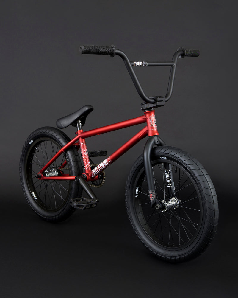 red bmx bicycle Fly Bikes Supernova 18" Complete BMX Bike – The Cut BMX
