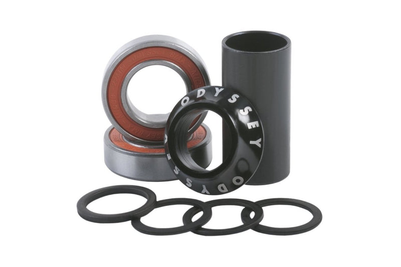 Odyssey Mid BB Contenitore di Pedaliera Nero 19 mm Odyssey Mid BB Contenitore di Pedaliera Nero 19 mm