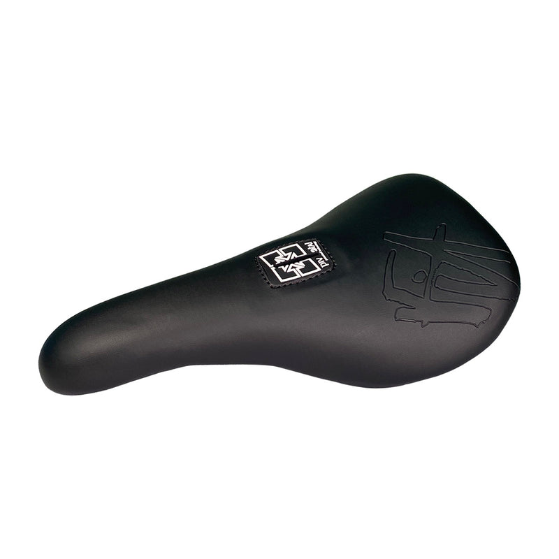 VELO VL - 110 Free Style seat saddle old school bmx black Stamped 1989 VELO VL - 110 Free Style seat saddle old school bmx black Stamped 1989