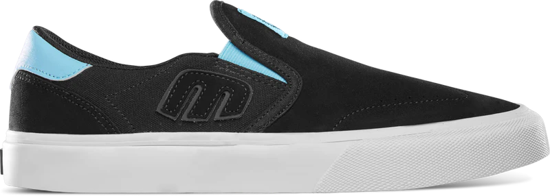 Etnies Low Cut Slip X DIG BMX Shoes (Black/Blue)