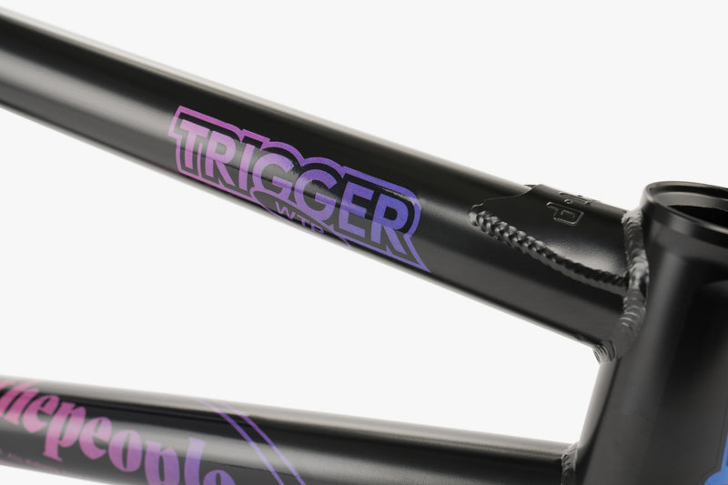 WeThePeople Trigger BMX Frame (Black)