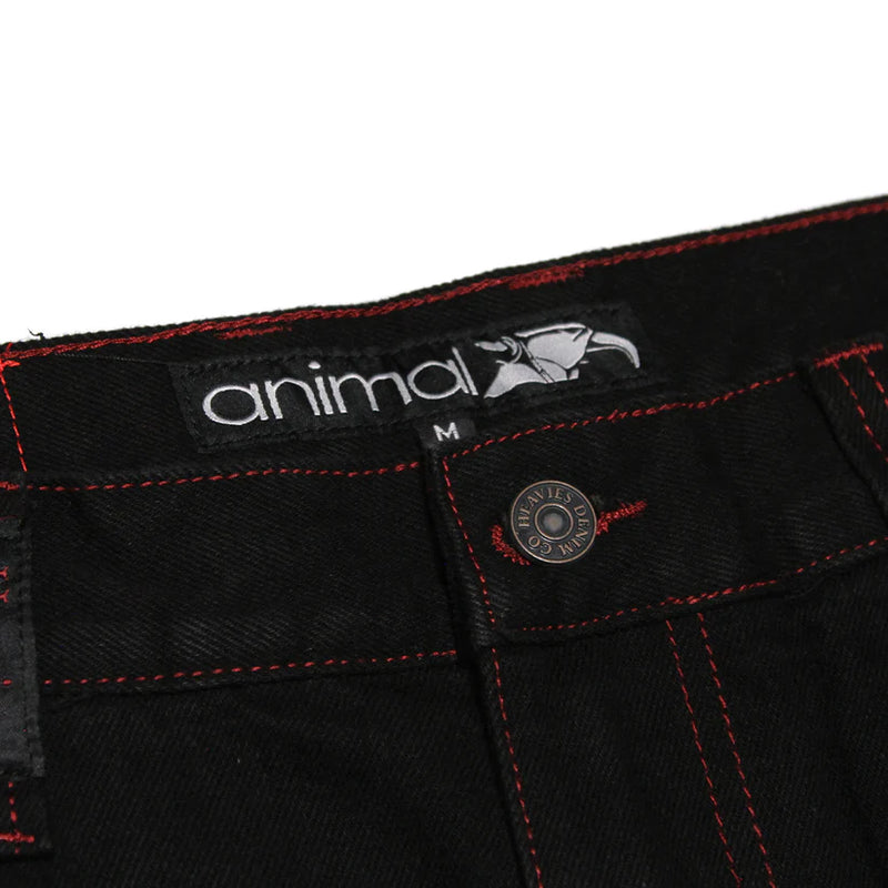 Animal X Heavies Jeans (Black)