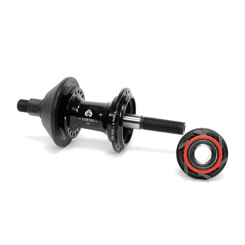 Eclat Cortex Evo CS Cassette BMX Rear Hub (Black)