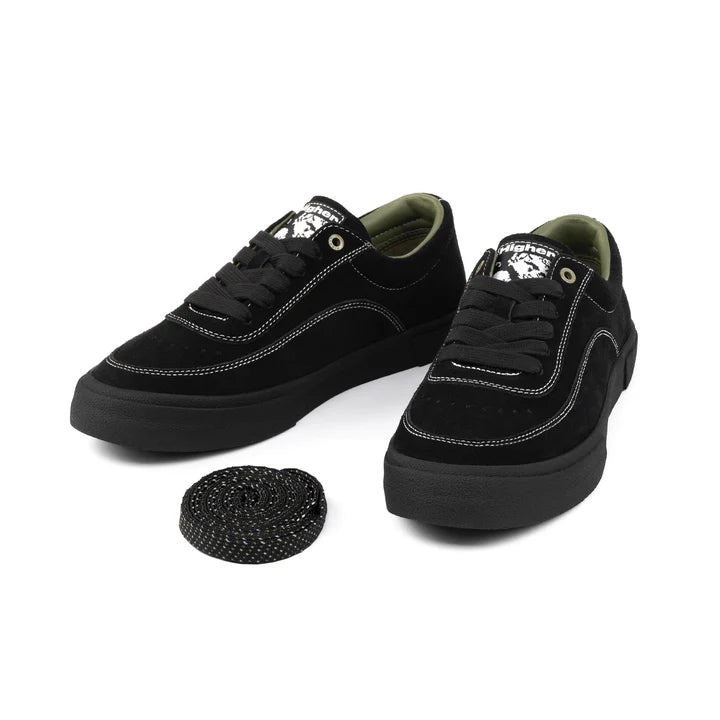 Higher Crypt Suede BMX Shoes (Black)