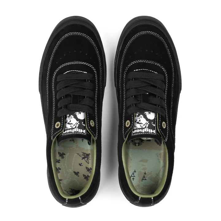 Higher Crypt Suede BMX Shoes (Black)