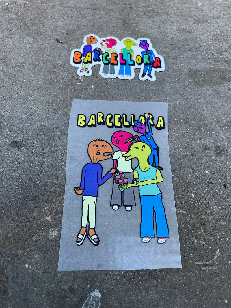 Barcellora Big Patch & Sticker Pack