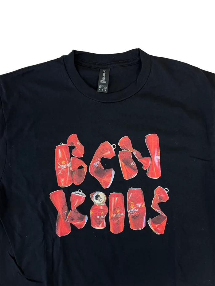 bcnkills Cans T-Shirt (Black)