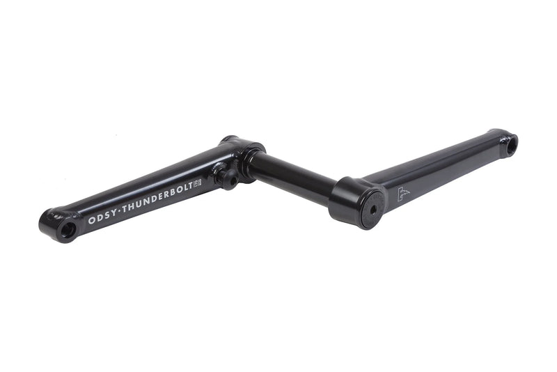 Odyssey Thunderbolt BMX Cranks (Rustproof Black)