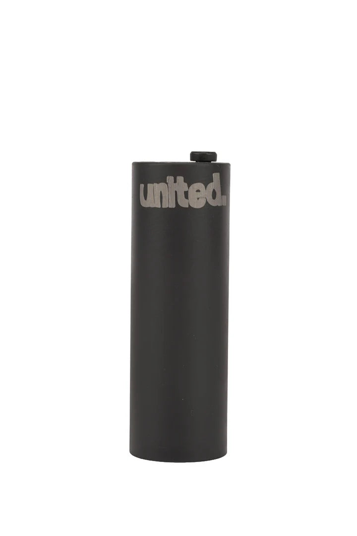 United RDS Metal BMX Pegs (Black)