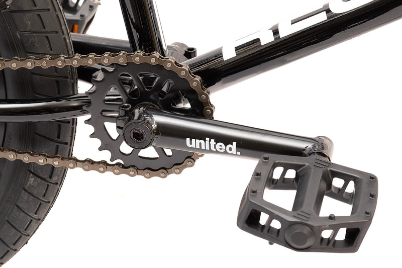 United Recruit 16" BMX Bike (Gloss Black)