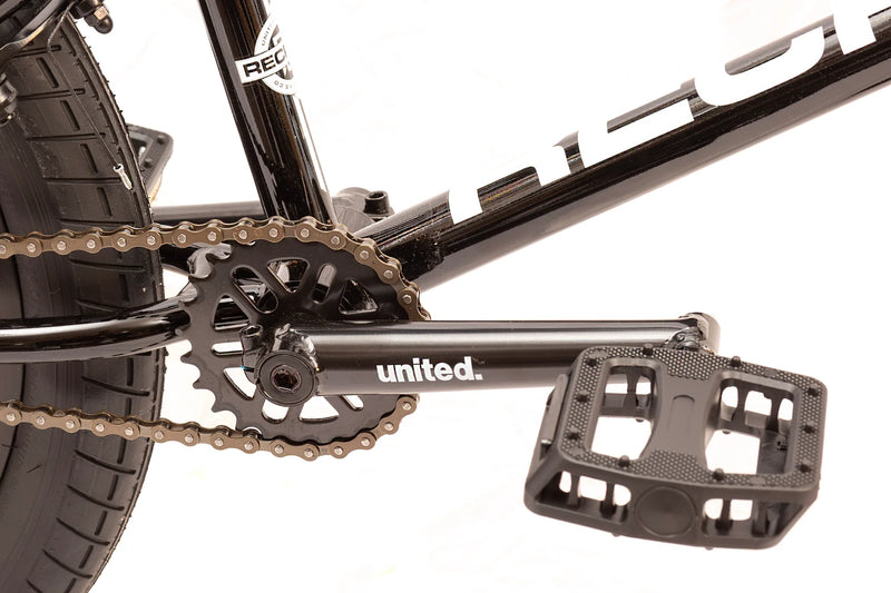United Recruit 18" BMX Bike (Gloss Black)