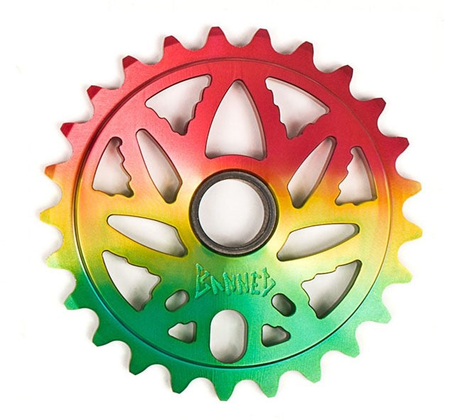 Banned Budsaw BMX Sprocket (Rasta / 25T)