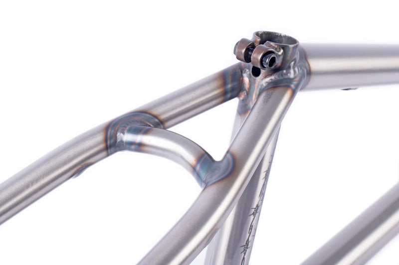 Cult Dehart Backcheck 2026 BMX Frame (Clear Coat Raw) – The Cut BMX