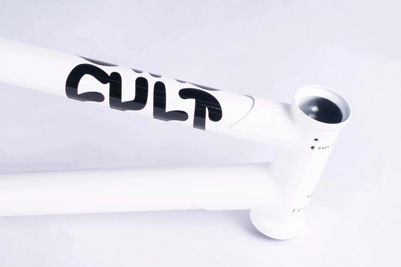 Cult Biggie BMX Frame (Devon Smillie Signature / White)