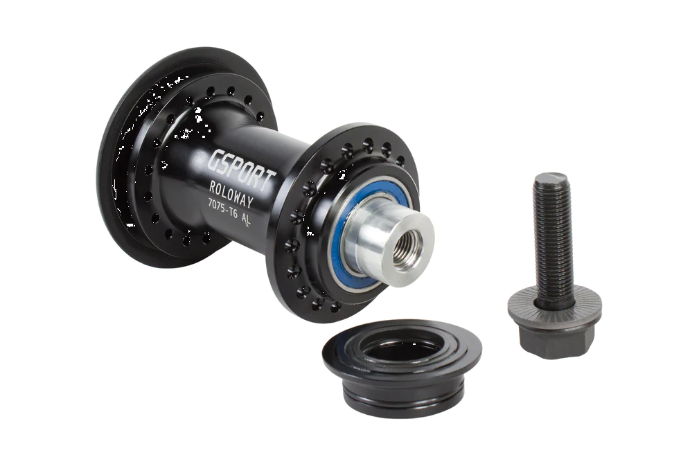 GSport Roloway Front BMX Hub (Black) – The Cut BMX