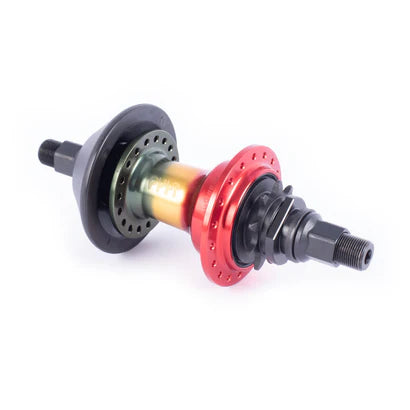Cult Crew Hybrid BMX Hub (Rasta Colorway)