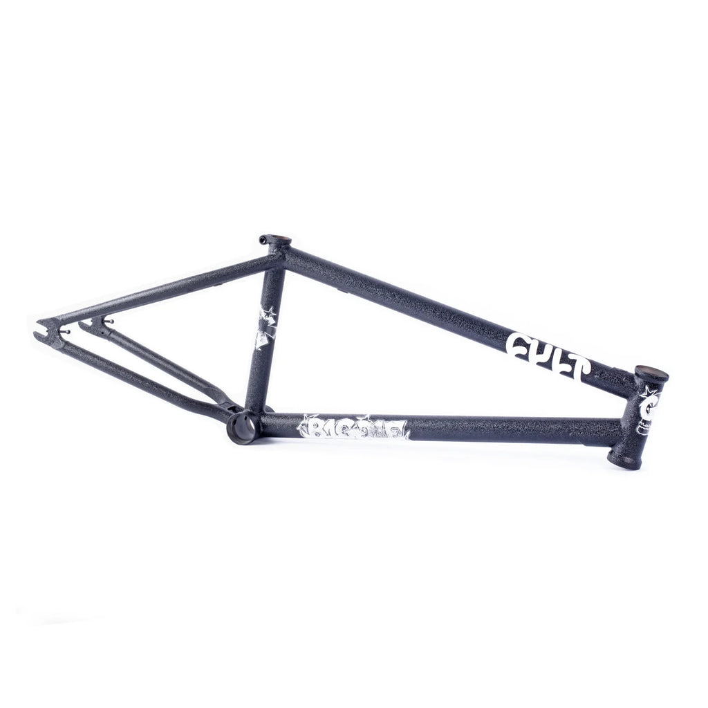 BMX フレーム CULT Death Row Frame ＆ オマケ付き jaume-biggie-black-