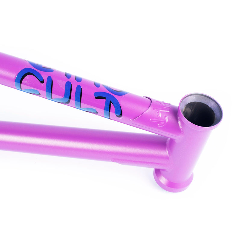 Cult 2 Short BMX Frame (Panza Colorway / Purps)