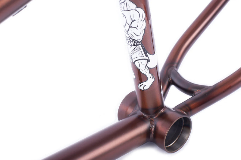 Cult Dak BMX Frame (Translucent Brown / Pat Freyne Colorway) – The