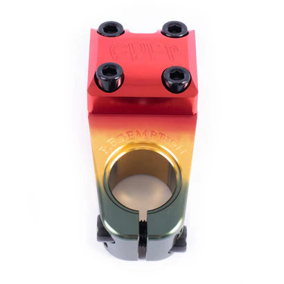 Cult Redemption BMX Stem (Rasta Colorway)