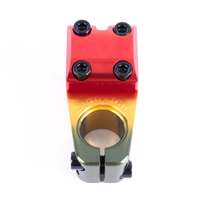Cult Salvation BMX Stem (Rasta Colorway)