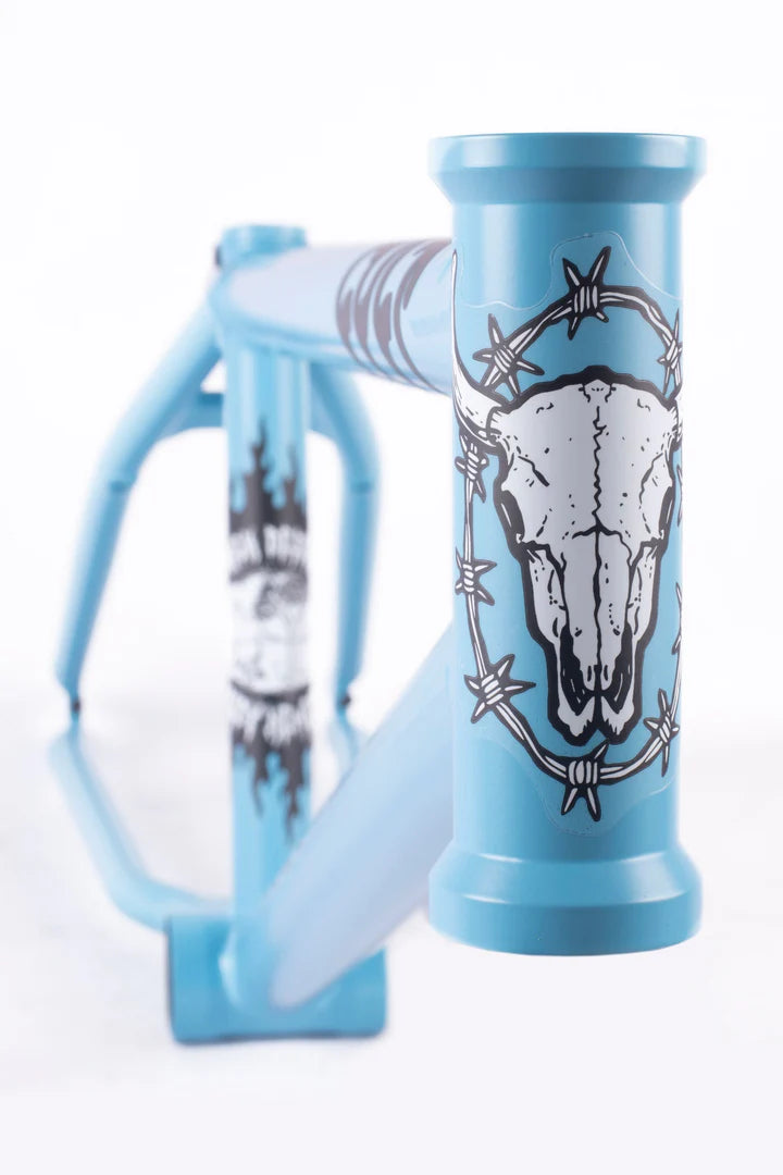 Cult Shorty BMX Frame (High desert Colorway / Baby Blue)