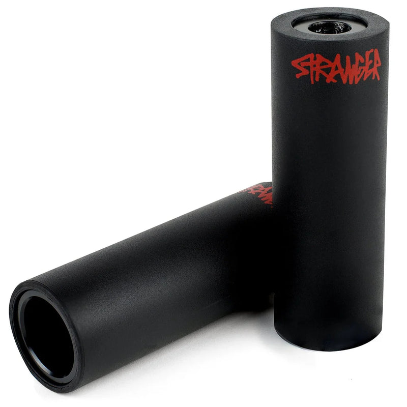 Stranger Logo Plastic BMX Peg (Black)
