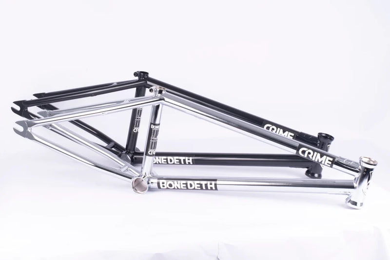 Bone Deth Crime BMX Frame – The Cut BMX Bone Deth Crime BMX Frame – The Cut BMX