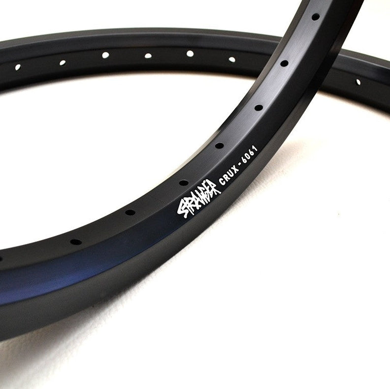 Best Drive Stranger Rims Stranger Crux BMX Rim (Black) – The Cut BMX