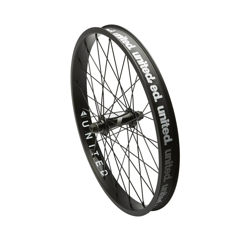 United Supreme Front BMX Wheel (Black)