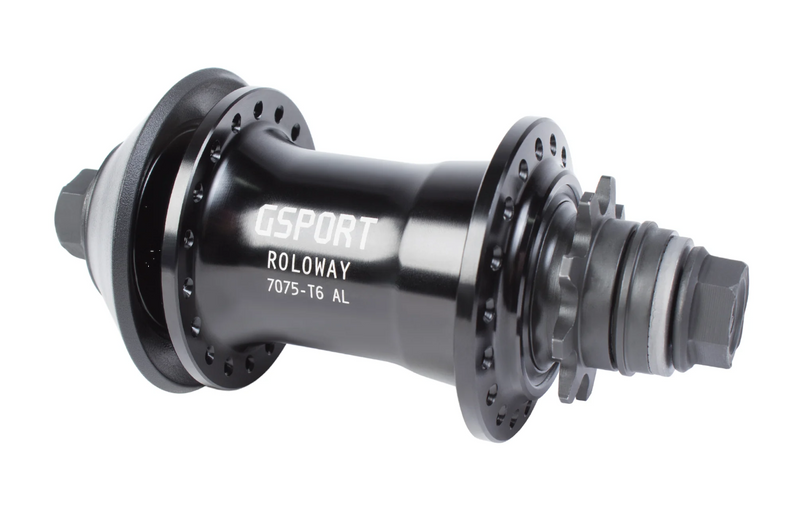 GSport Rolaway Cassette BMX Hub (Black)