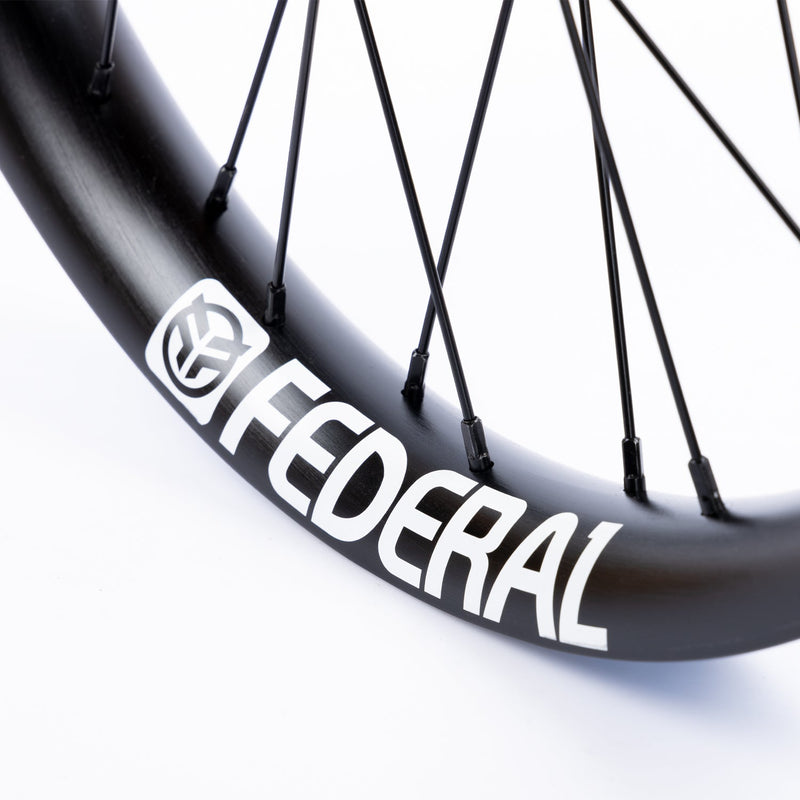 Federal Aero XL / Stance Pro Front Wheel (Black / 10mm)