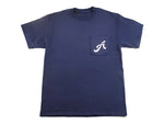 Animal Bikes Finest Quality Pocket T-Shirt (Blue)
