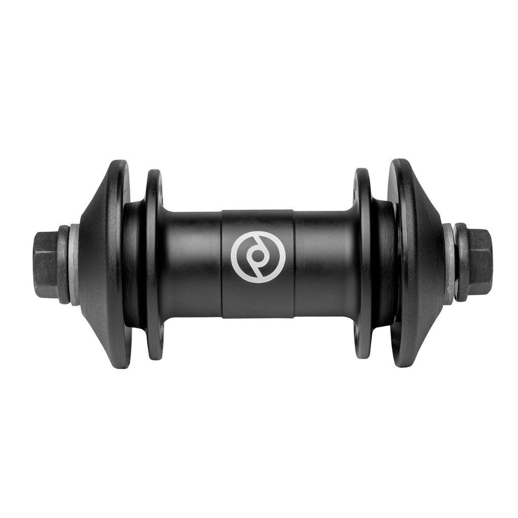 Primo Balance Front Hub - Black 10mm (3/8") at . Quality Hubs from Waller BMX.