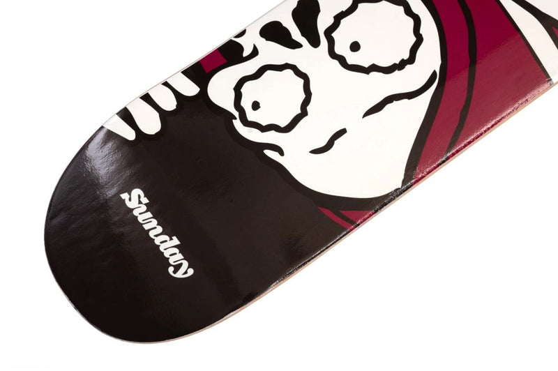 Creepy Sweeper 8.5" Skateboard Deck