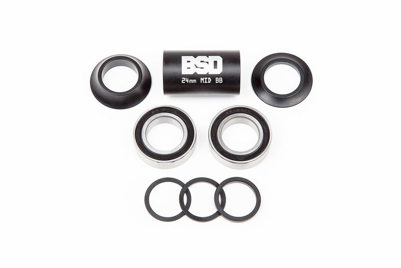 BSD Substance XL Bottom Bracket (Black / 24mm)