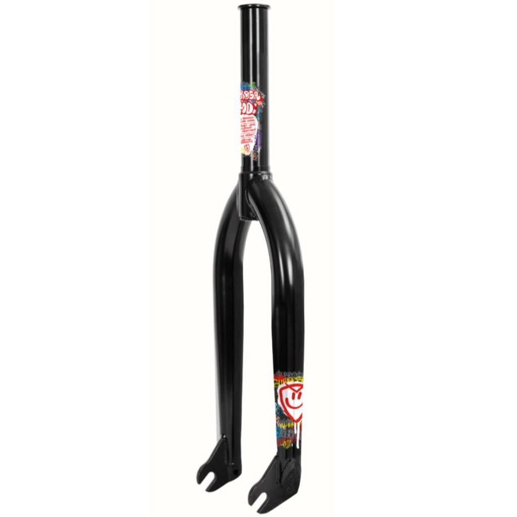 Subrosa Simo Fork - Black 10mm (3/8") at . Quality Forks from Waller BMX.