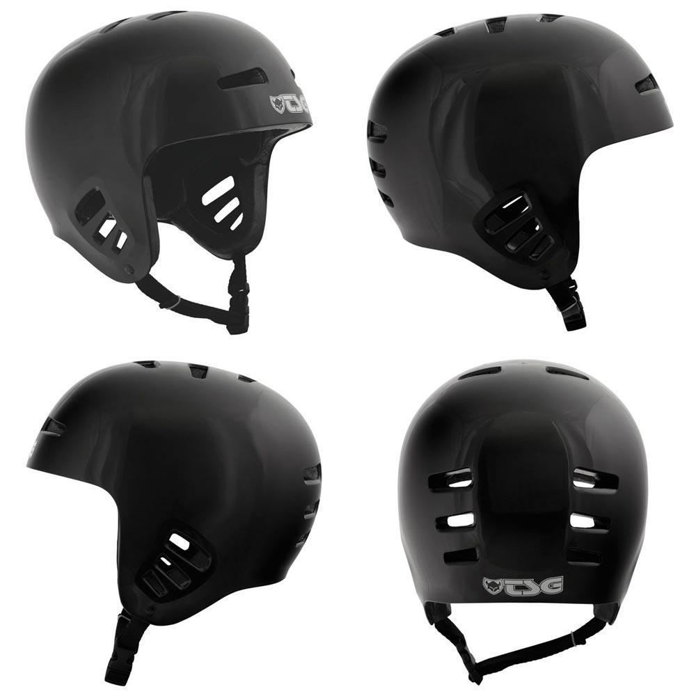 Black best sale bmx helmet